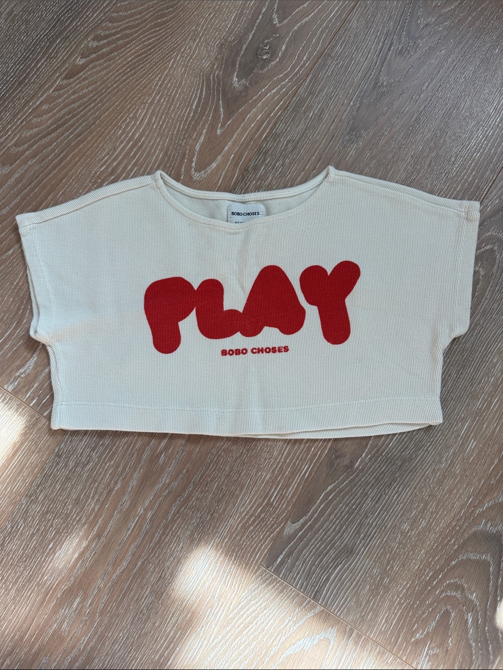 Bobo Choses Crop Tee 4-5Y